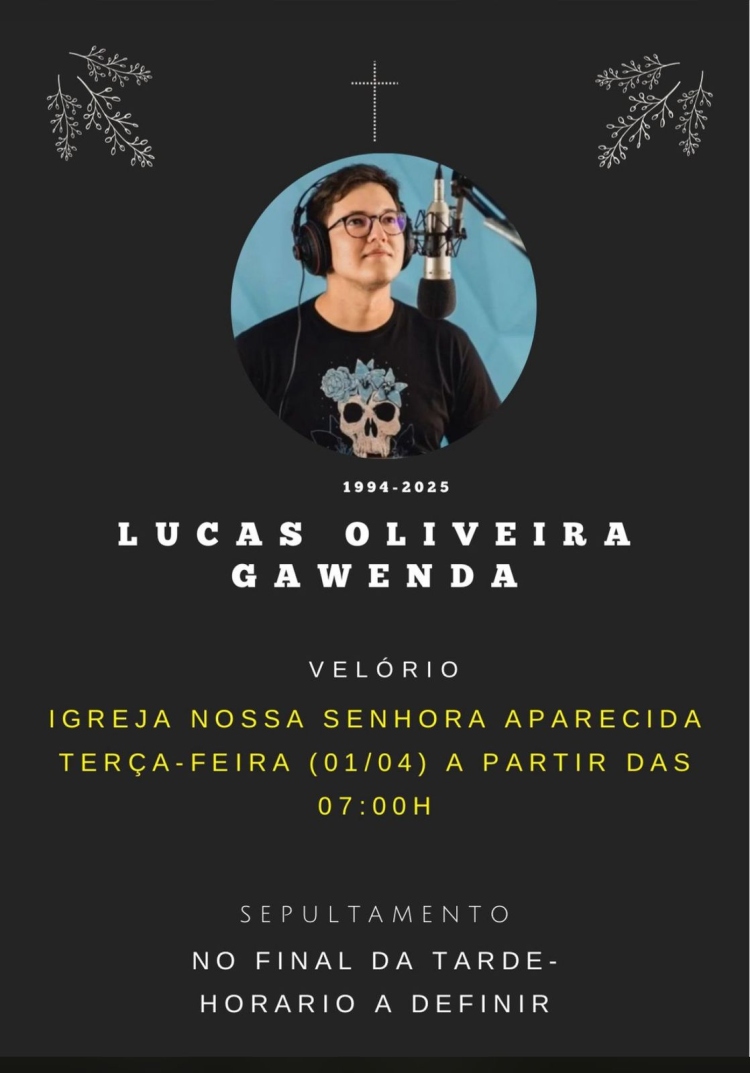 NOTA DE FALECIMENTO 