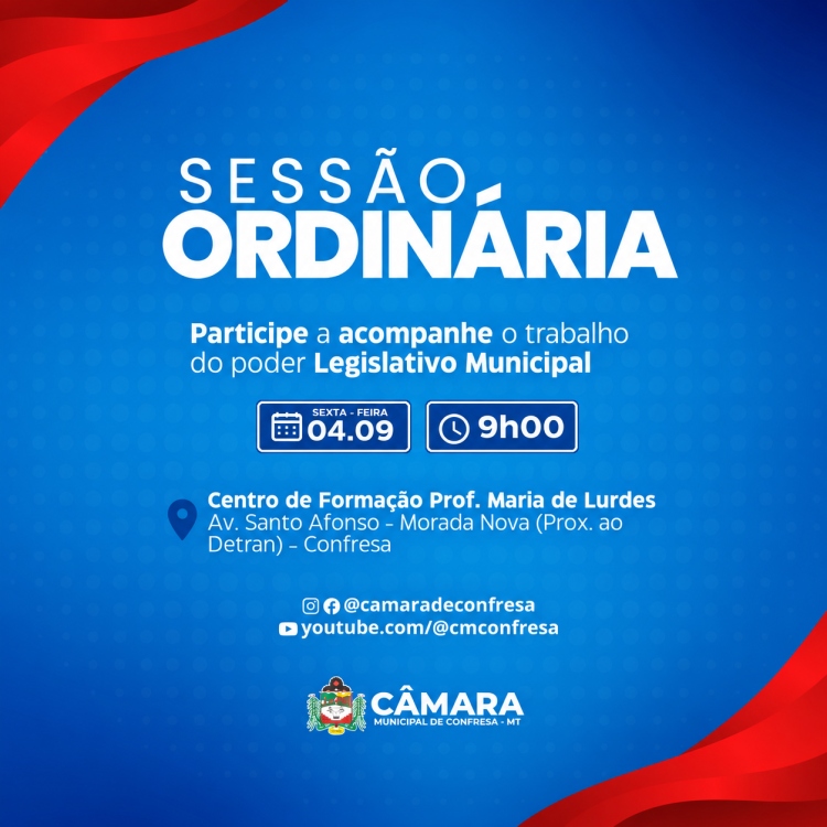 14&ordf; Sess&atilde;o Ordin&aacute;ria &eacute; realizada no Centro de Forma&ccedil;&atilde;o Prof.&ordf; Maria de Lurdes