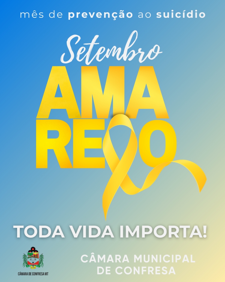 💛🌻 SETEMBRO AMARELO 🌻💛 ✨ Mês de valorização da vida! ✨