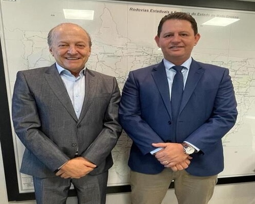 Vereador Cristiano Lorscheiter visita Cuiabá e discute melhorias para o município de Confresa